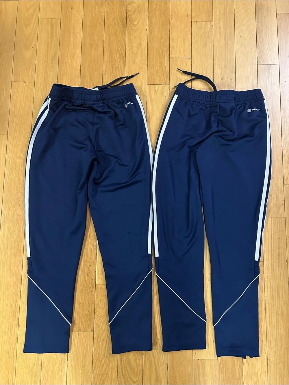 Lot 7 Adidas Tiro Youth Boys Running Aeroready Track Pants Size 11-12 Y